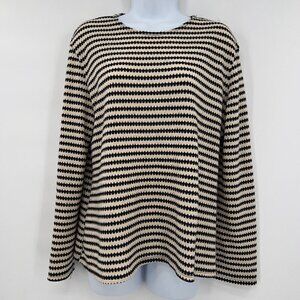 Boho Chic Striped Long Sleeve Top‎